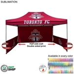72Hr Fast Ship- Half Side Wall for 10x15 Tent Kit Sublimated