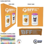 48Hr Quick - Tradeshow Booth Package Ultra 10' Straight Wall