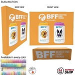 24Hr Express-Tradeshow Booth Package Ultra 10' Straight Wall