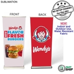 72Hr Fast - Sublimated Heavy Fabric Deluxe Wide Base Banner
