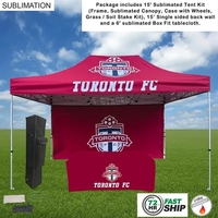 72Hr Fast Ship - Deluxe Event Package 15' Tent Kit