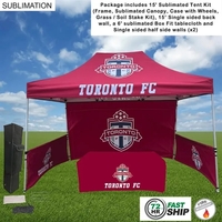 72Hr Fast Ship- Supreme Event Package 15' Tent w/ Tablecloth