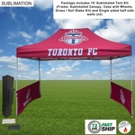 72Hr Fast Ship - Tent Sidewalls Package 15' Sublimated