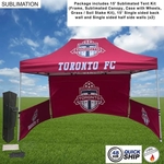 48Hr Quick Ship - Full Tent Package 10' w/ 15' Backwall