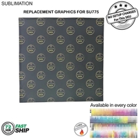 72Hr Fast Ship - Replacement graphics for 7.5' straight wall tension... from...