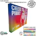 72Hr Fast Ship - Graphics for 10' Straight Wall w/ Wrap End