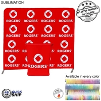 48 Hr Quick Ship - Conference Package, 10' EuroFit tension fabric... from ASI...