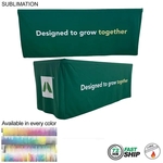 72 Hr Fast Ship - Sublimated PREMIUM Box Style Table Cloth