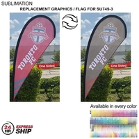 24Hr Express Ship - Flag for 7.5' Small Tear Drop Kit