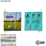 48 Hr Quick Ship - Colored Microfiber Dri-Lite Golf Towel