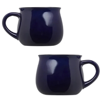 Two tone glossy coffee mug, 12 oz. capacity with 1 color... from ASI 37218...