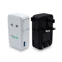 An international travel adapter with an ultra-slim form factor... from ASI...