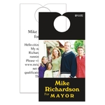 Door Hanger w/Top Slit (3 1/2" x 6 3/4") Full Color White 10