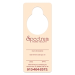 Door Hanger w/ Large Hole (3 1/4" x 8") Full Color White 10