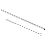 Stainless Steel Straw with Pipe Cleaner Brush