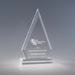 Vertex Clear Acrylic Award
