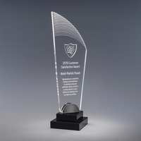 Simpatico Clear Acrylic Award