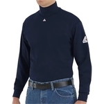 Bulwark Men's Tagless Mock TurtleNeck - EXCEL FR