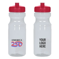America250™ 24 Oz. Poly-Clear™ Fitness Bottle... from ASI 61125 Hit...