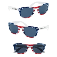 America250™ Patriotic Malibu Sunglasses... from ASI 61125 Hit Promotional...