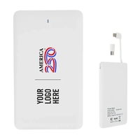 America250™ Slim 4,000 mAh 3-In-1 Power Bank... from ASI 61125 Hit...