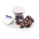 1 oz Jar of Chocolate Covered Pretzels