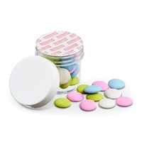 Freshen up your branding with this compact jar filled with mint... from ASI...