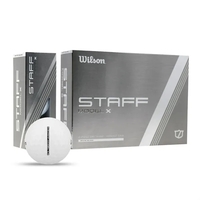 Wilson Staff Model X golf ball; Box contains 12 white balls... from ASI 38120...