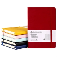 A5 size PU leather lined journal notebook plus 1 color silkscreen... from ASI...