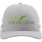 Richardson Snapback Trucker Hat w/ Leatherette Patch