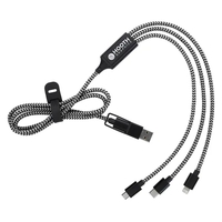 Designed for everyday use, this versatile charging cable includes three...