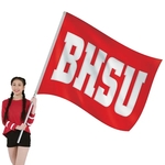 5' x 6' Nylon Four Letter School Spirit Flag