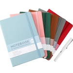 A5 Size PU Leather Hardcover Notebook