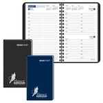 Ruled Desk Planner, 1 Day Per Page Wired to Cover