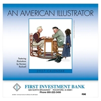 13 month American Illustrator wall calendar... from ASI 61966 HPG / Beacon...