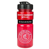 20oz. Sportster Bottle w/ Silicone Grip Band & Flip Top Lid