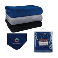 Brookshire Micro-Plush Blanket... from ASI 67866 Logomark/Valumark