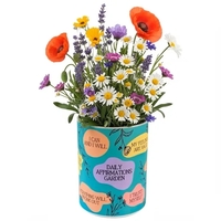 Daily Affirmations Garden in Eco-Friendly Grocan