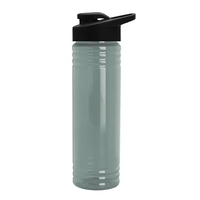 24 oz. Slim Fit UpCycle rPET Bottle with Drink-thru lid. Molded... from ASI...