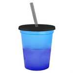 Garyline® Cups-on-the-Go Color-Changing Sport Sipper - 16...
