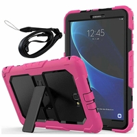 Samsung Galaxy Tab A 10.1 Hybrid Heavy Duty Case with Strap... from ASI 79909...
