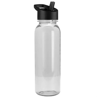 Garyline® Flat-Sided Tritan® Bottle with Flip-Straw Lid -...... from ASI...