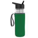 Garyline® Lifeguard Bottle with Flip-Straw Lid and Insula...