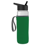 Garyline® Wave Tritan® Bottle with Flip-Straw Lid and Ins...
