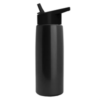 Garyline® Flair Tritan® Metallike Bottle with Flip-Straw ...