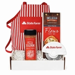 Pizza Night Gift Box with Custom Apron & Pizza Cutter