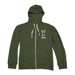 America250 ACE Men Super Soft Whisper Fleece Full Zip Hoodie