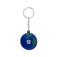 Globe Earth Shape Stress Ball Keychain... from ASI 79530 Prime Line