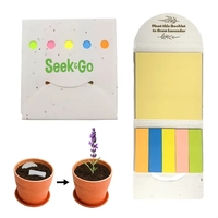 These sticky note holders are made out of seed paper, offering... from ASI...