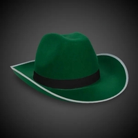 Green Cowboy Hat with Band... from ASI 42016 Brighter Promotions Inc
